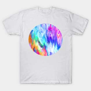 Vibrating Glitch Rainbow T-Shirt